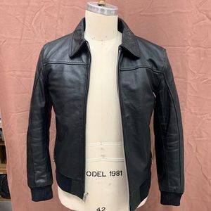 Straight to Hell leather motorcycle jacket 46 (44)